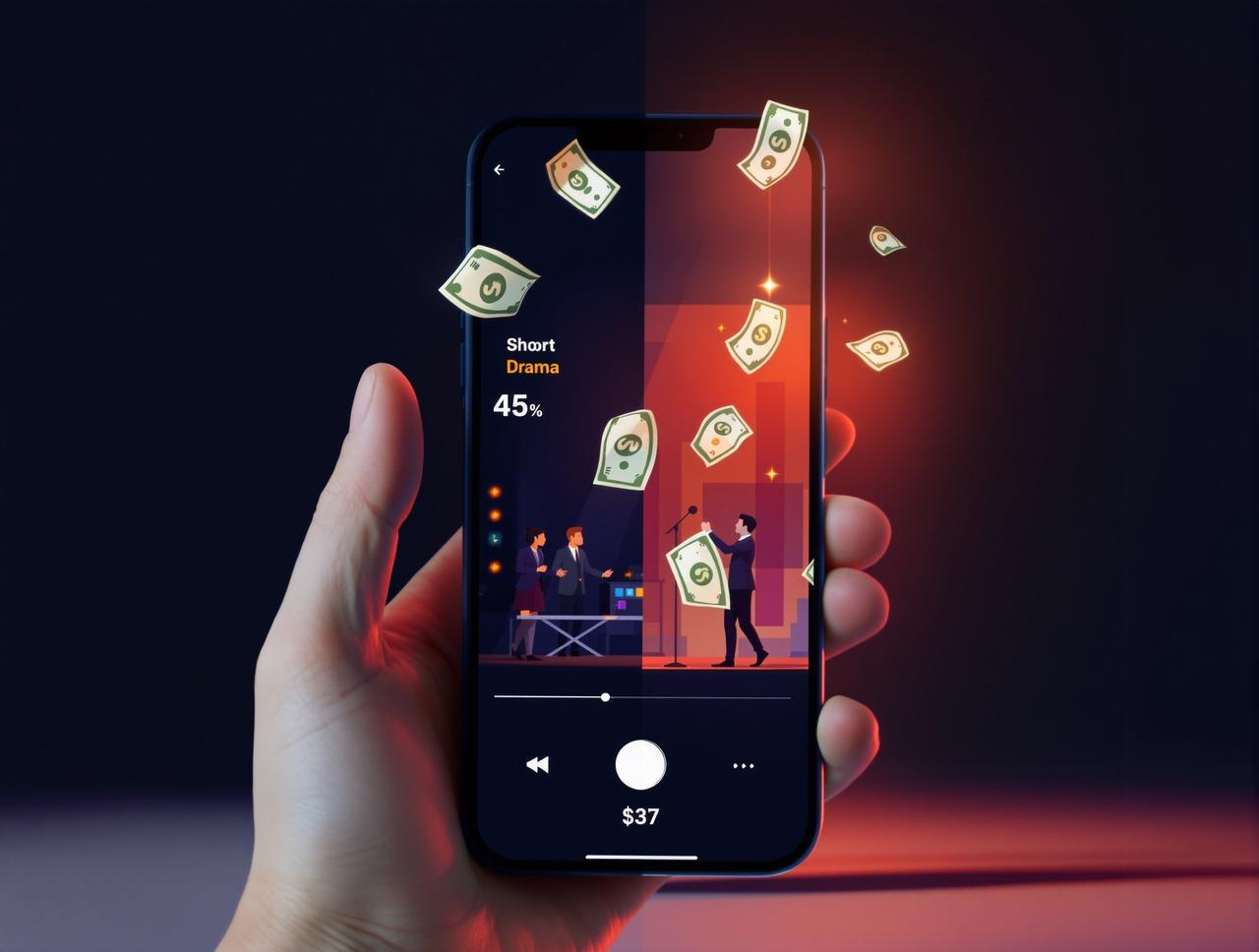 短剧演员日入过万引发热议，传统演员吐槽"拍一年不如短剧一周"